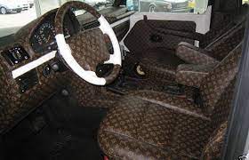 Custom Car Interior Louis Vuitton