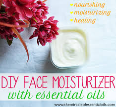 diy essential oil face moisturizer with