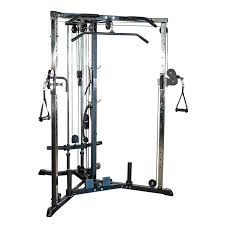 Plate Loaded Functional Trainer Squat