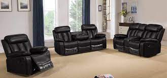 somerton recliner leathaire sofa set 3