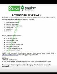Informasi lowongan staff dan magang di pt kustodian sentral efek indonesia (ksei) agustus 2021. Loker Dumai New Posts Facebook