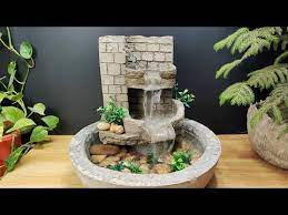 Who says you can't enjoy a beautiful waterfall indoors?! Pin On Water Garden