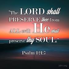 The LORD shall preserve thee from all evil: He shall preserve thy soul."  Psalm 121:7 | Psalms, Psalm 121, Evil