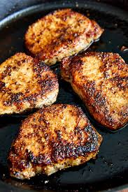 10 minute pan fried boneless pork chops