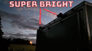 cargo trailer exterior lights install