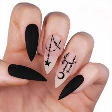 We will give you some really dark and edgy black nail designs that you will end up loving and wanting to. 30 Creative Black Acrylic Nails Design Ideas To Try Proving Easy Beauty Ideas On Latest Fashion Trend