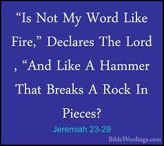 jeremiah 23 holy english