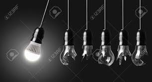 Perpetual Motion With Broken Light Bulbs And Led Bulb Stock Photo Picture And Royalty Free Image Image 26283081