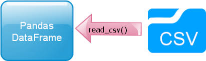 read csv to read data from csv files