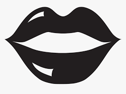 transpa lips vector png black