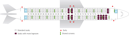 Unfolded Air Transat Seating Chart A330 200 Seatguru Seat