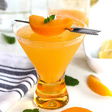 fresh peach martini skinny no sugar