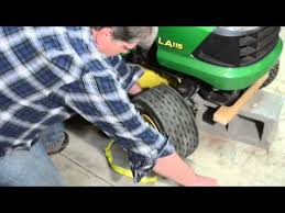 The lawn care experts at diynetwork.com show how to seed as a way to repair a lawn with bare patches. Lawn Mower Tire Repair For Diy The Handyguys Video