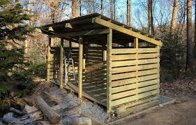 build your firewood storage shed to