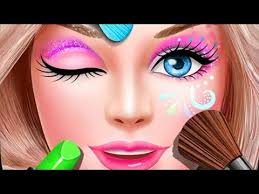 barbie doll beauty hair salon fashion