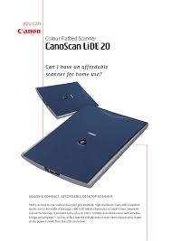 Canon canoscan lide 60 windows drivers were collected from official vendor's websites and trusted sources. Canon Canoscan Lide 20 User Manual Manualzz