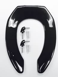 Bemis 1955ct 047 Black Toilet Seat Cat