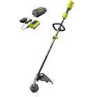 40V Expand-It Cordless Battery Attachment Capable String Trimmer with 4.0 Ah Battery & Charger RY40250VNM Ryobi