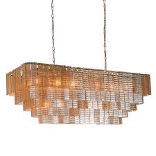 Amber Glass Chandelier Smithers Of