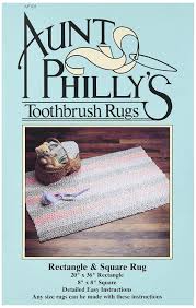 rectangle square toothbrush rug