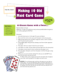How many 10s are in a deck of cards. Https Www Olatheschools Org Cms Lib Ks01907024 Centricity Domain 1886 Make 20ten 20old 20maid 20directions Pdf