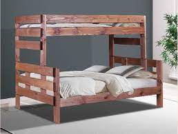 pine crafter twin full bunk bed