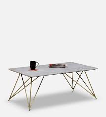 Marcus Coffee Table With Marble Top