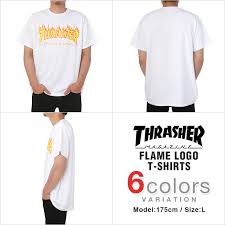 20 Off Slasher T Shirt Thrasher Frame Logo Japan Standard T Shirts Mens Big Size Thrasher Flame Logo Print Logo Ladys