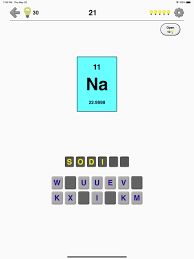 elements periodic table quiz app