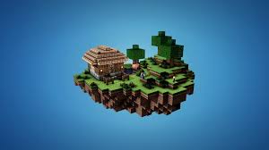Wie macht ihr das dann wenn es in echt zb 10 meter sind. Minecraft Sky Island Haus Beste Minecraft Wallpaper 1920x1080 Wallpapertip