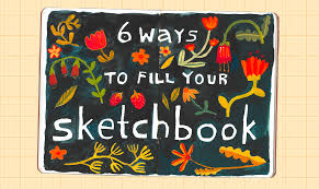 6 ideas to fill your sketchbook