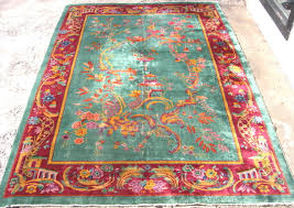 hand knotted wool antique chinese art