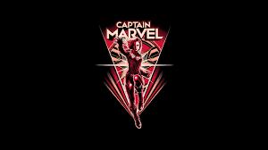 2560x1080 Minimal Captain Marvel ...