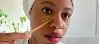 apply makeup after a nose piercing