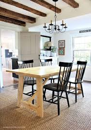 diy architect dining table free plans