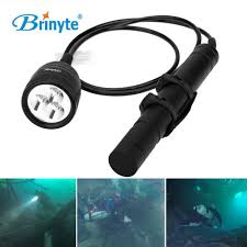 Brinyte Div10 Xm L2 Waterproof Led Diving Flashlight Torch