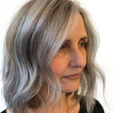 brown to natural gray hair
