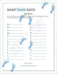Baby Tunes Trivia Game For Baby Showers Baby Shower