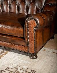 Chester Leather Sofa Handmade