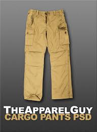 cargo pants psd by theapparelguy on