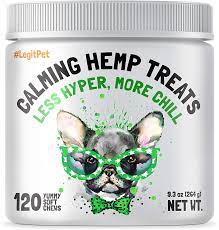 Natural calming treats for dogs is our recommended pick if you're looking for a dog anxiety medication that is made with natural ingredients your dog won't turn. Amazon Com Legitpet Calming Hemp Treats For Dogs Made In Usa With Organic Hemp Dog Anxiety Relief Natural Separation Aid Helps With Barking Chewing Thunder Fireworks Aggressive Behavior Pet Supplies