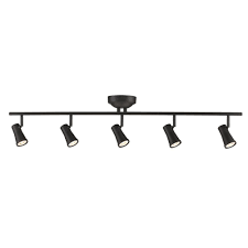 Robbins 3 5 Ft 5 Light Rubbed Oil Bronze Integrated Led
