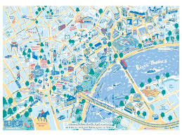 london northbank map limited edition