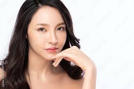 portrait beautiful young asian woman