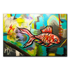 graffiti goldfish