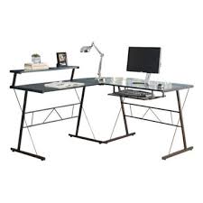 Corner Desks With A Keyboard Tray