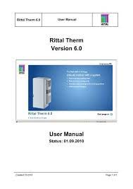 rittal therm user manual