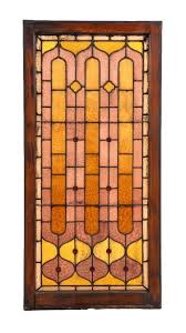 uniquely colored stained glass window