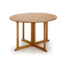 La forme ronde symbolise aussi le monde. Petite Table De Jardin Ronde Greenwood Mobilier De Jardin En Teck Planete Cocoon