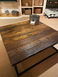 Extra Large Square Coffee Table Custom